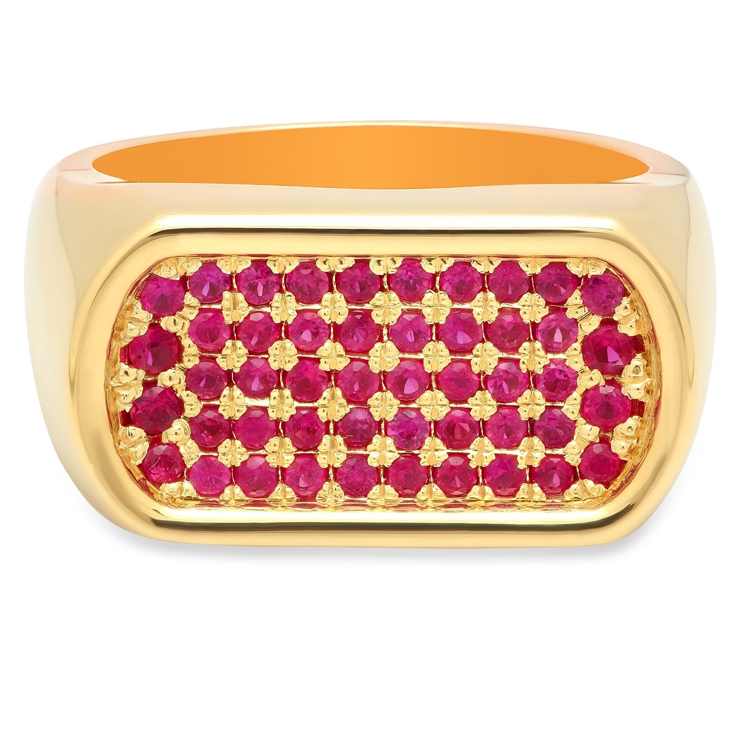 5 Row Ruby Stackable Ring