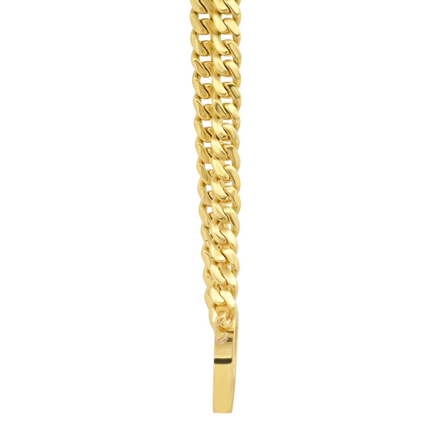 Leopard Pave Heart Necklace