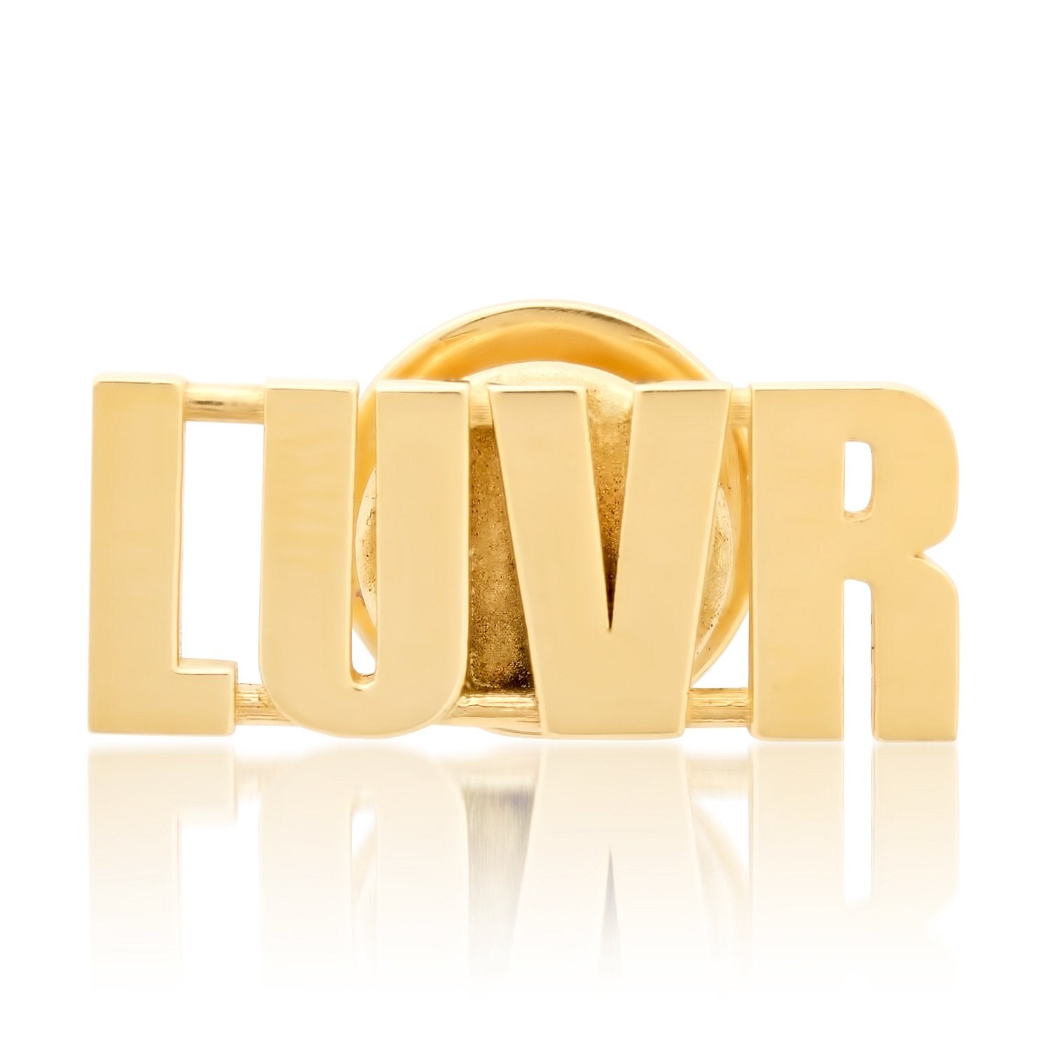 LUVR Gold CROC Charm