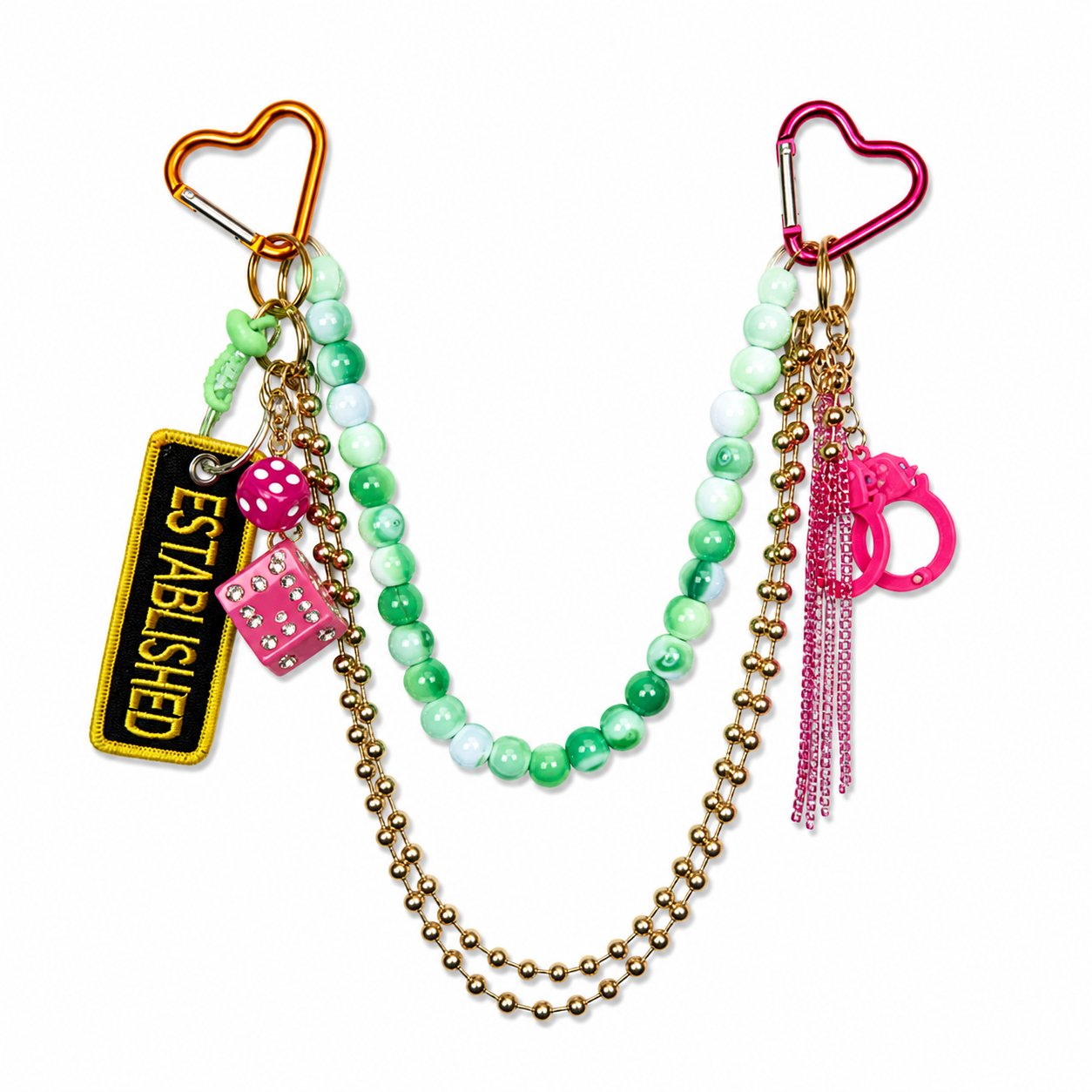 ESTABLISHED X STEPH METAL BAG CHAINZ