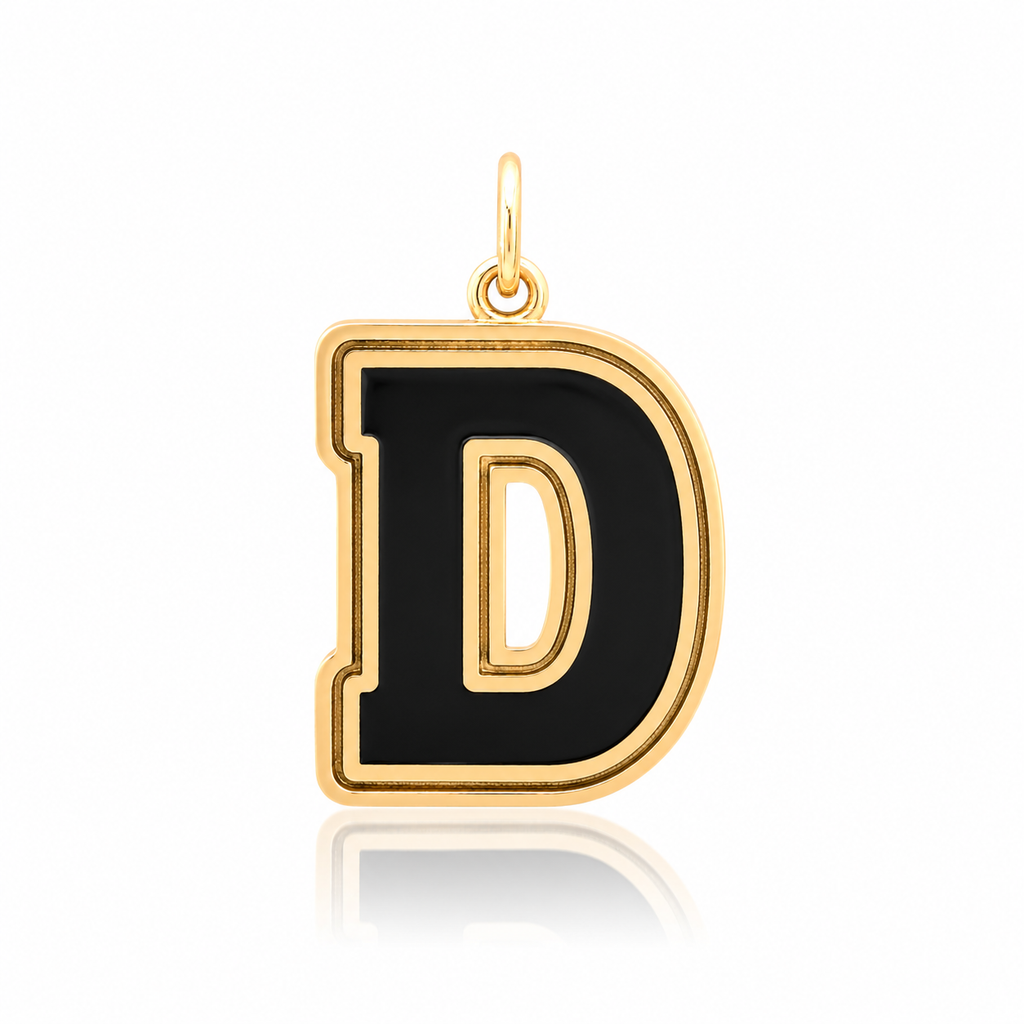 INITAL CHARM PENDANT NECKLACE