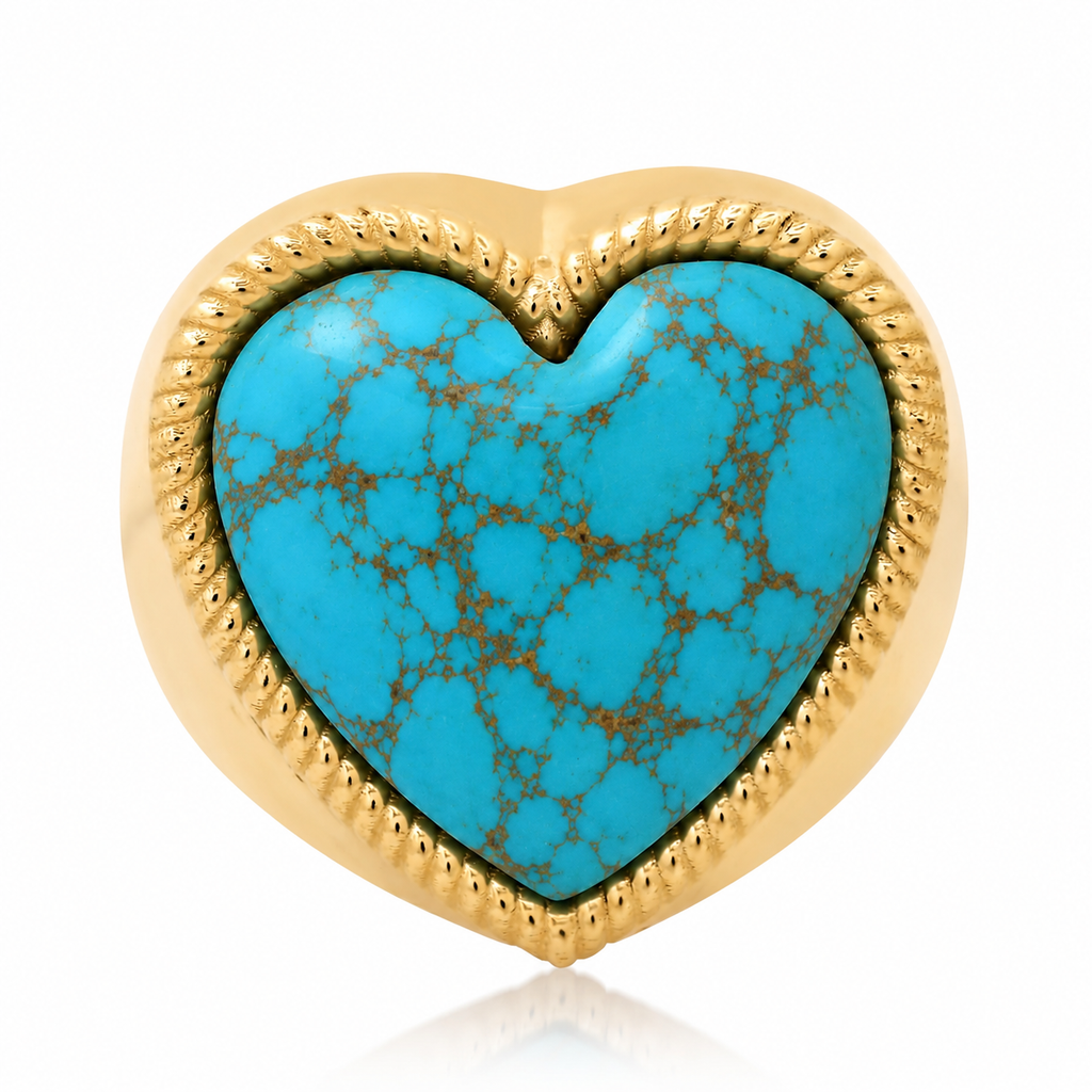 STONE HEART RING
