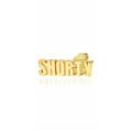 "SHORTY" STUD EARRING