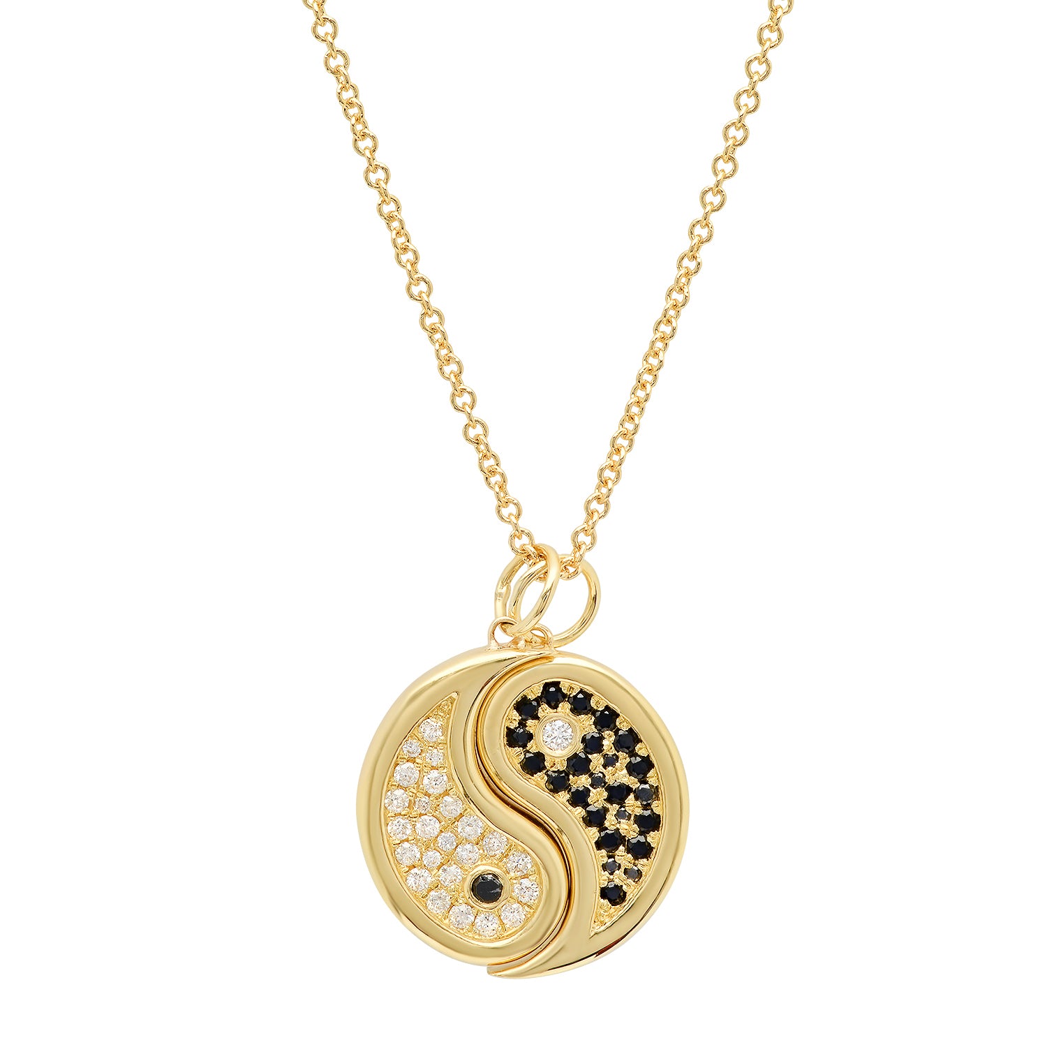 2 Piece Yin Yang Friendship Necklace