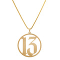 13 Pendant Necklace
