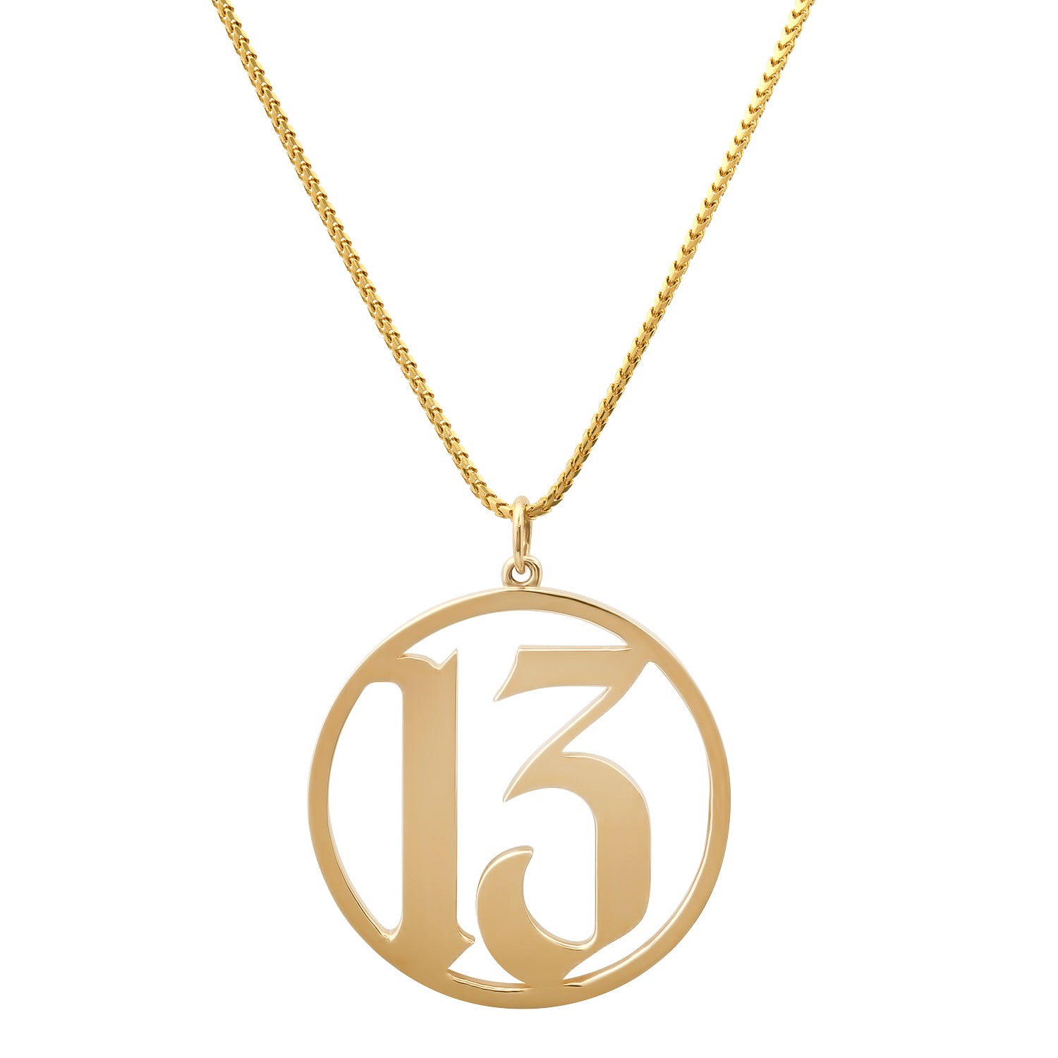 13 Pendant Necklace