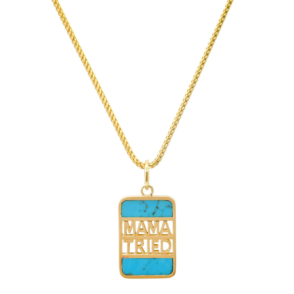 "MAMA TRIED" BANK NECKLACE