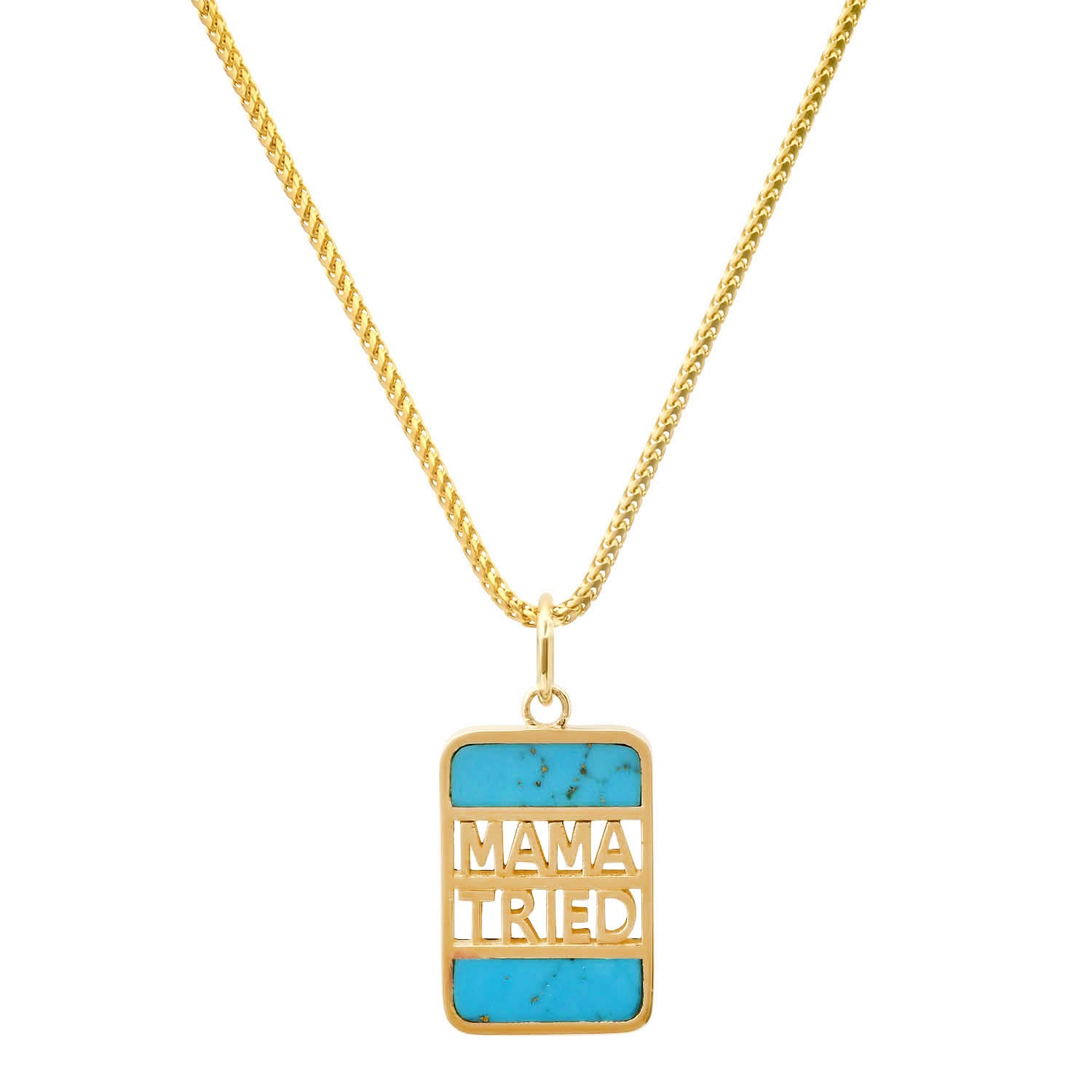 "MAMA TRIED" BANK NECKLACE