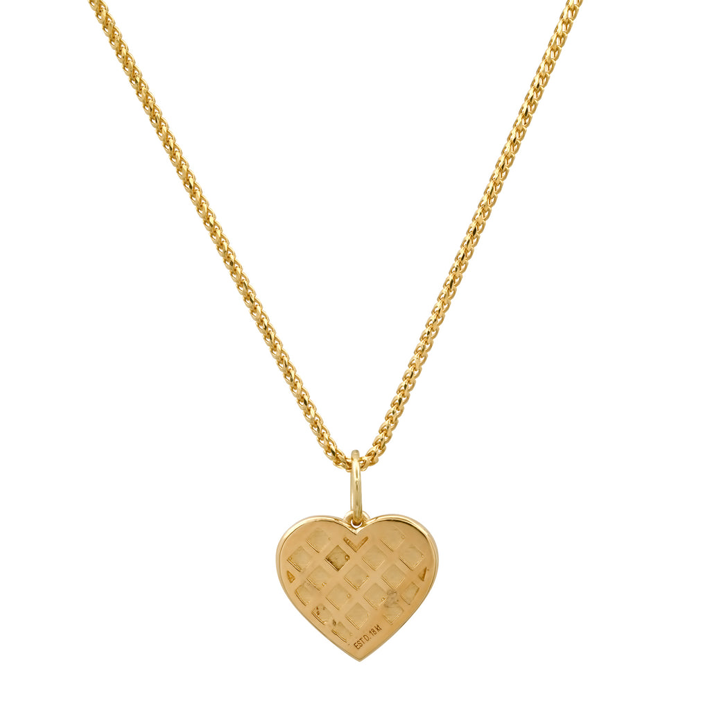 MINI DIAMOND HEART NECKLACE