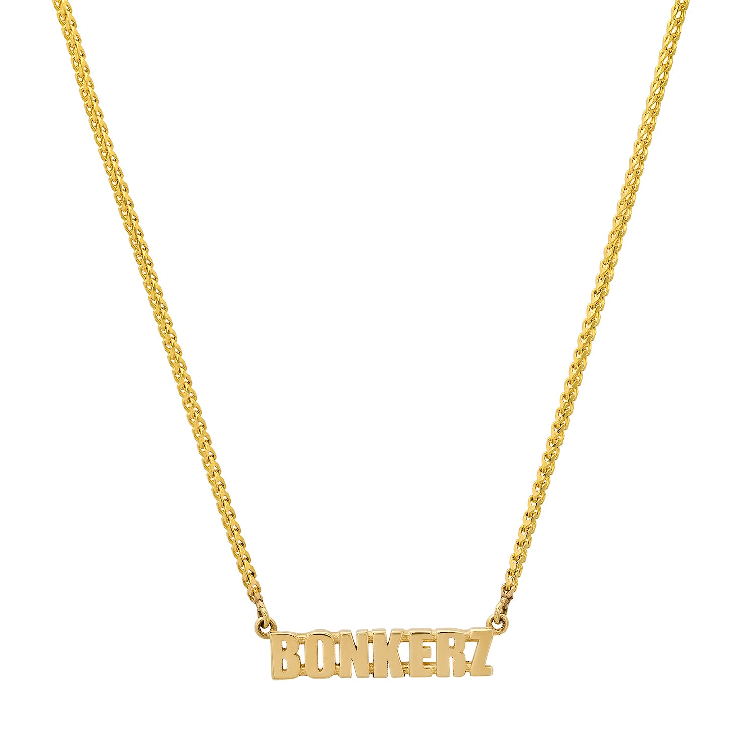 BONKERZ Word Necklace