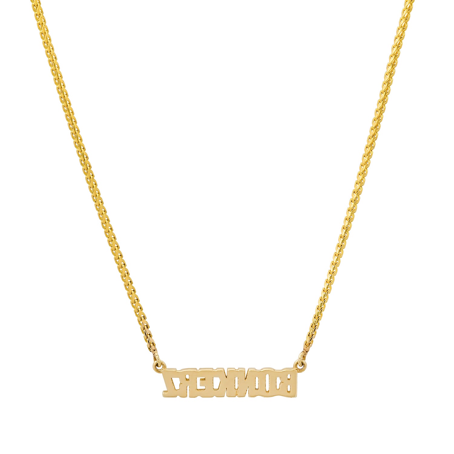 BONKERZ Word Necklace