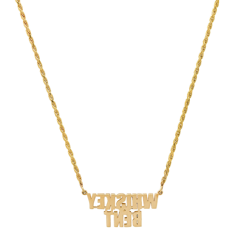"WHISKEY BENT" NECKLACE