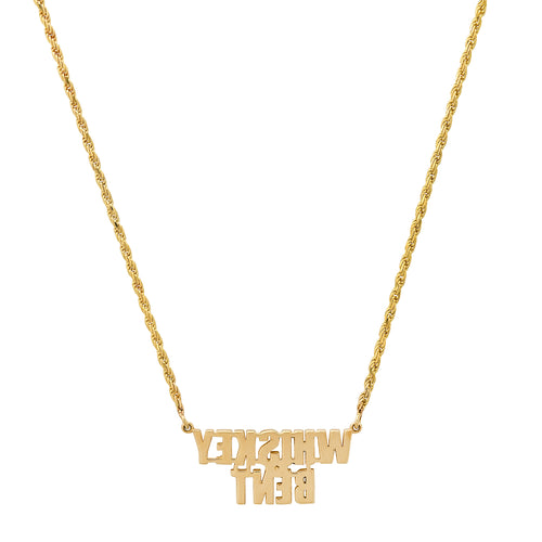 "WHISKEY BENT" NECKLACE