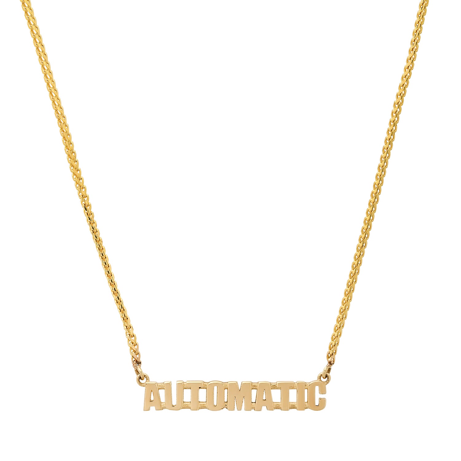 AUTOMATIC Word Necklace