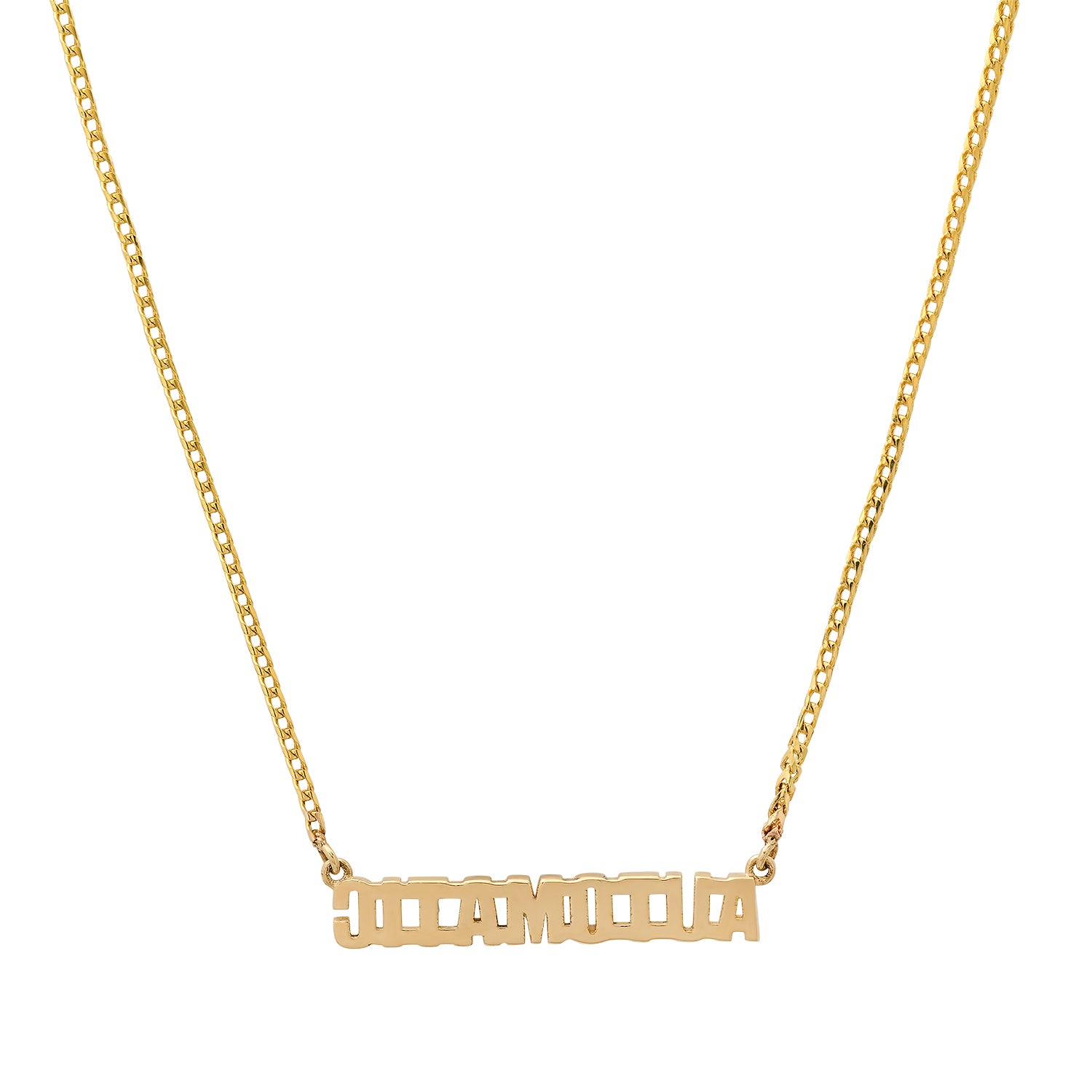 AUTOMATIC Word Necklace