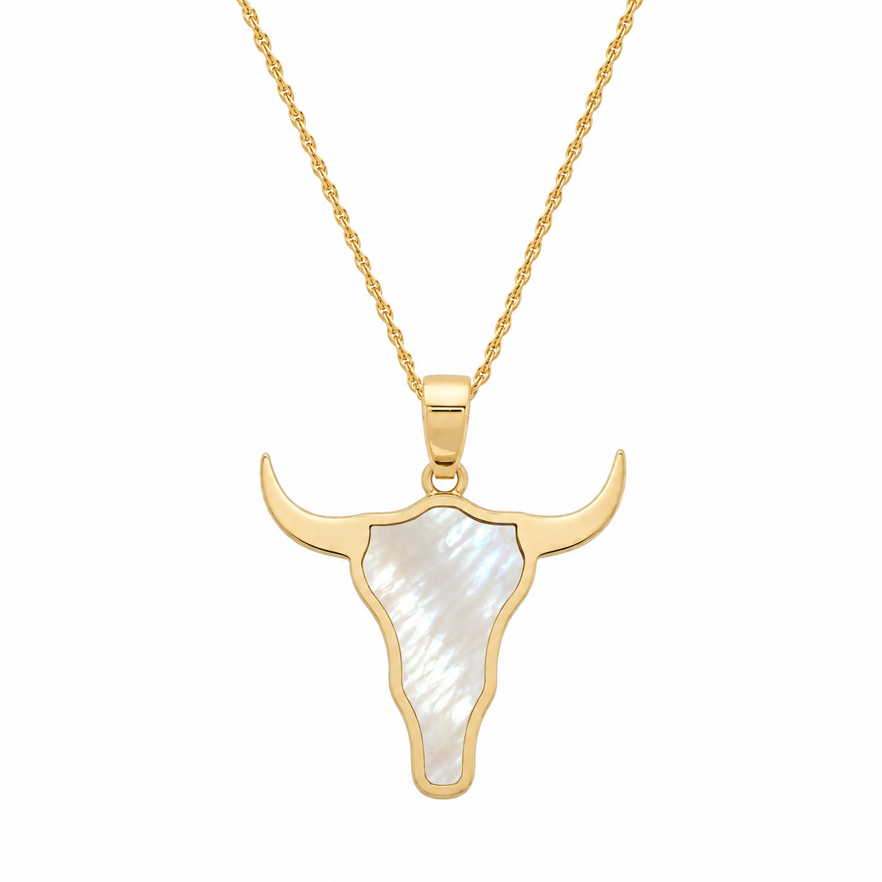 BULL HEAD NECKLACE