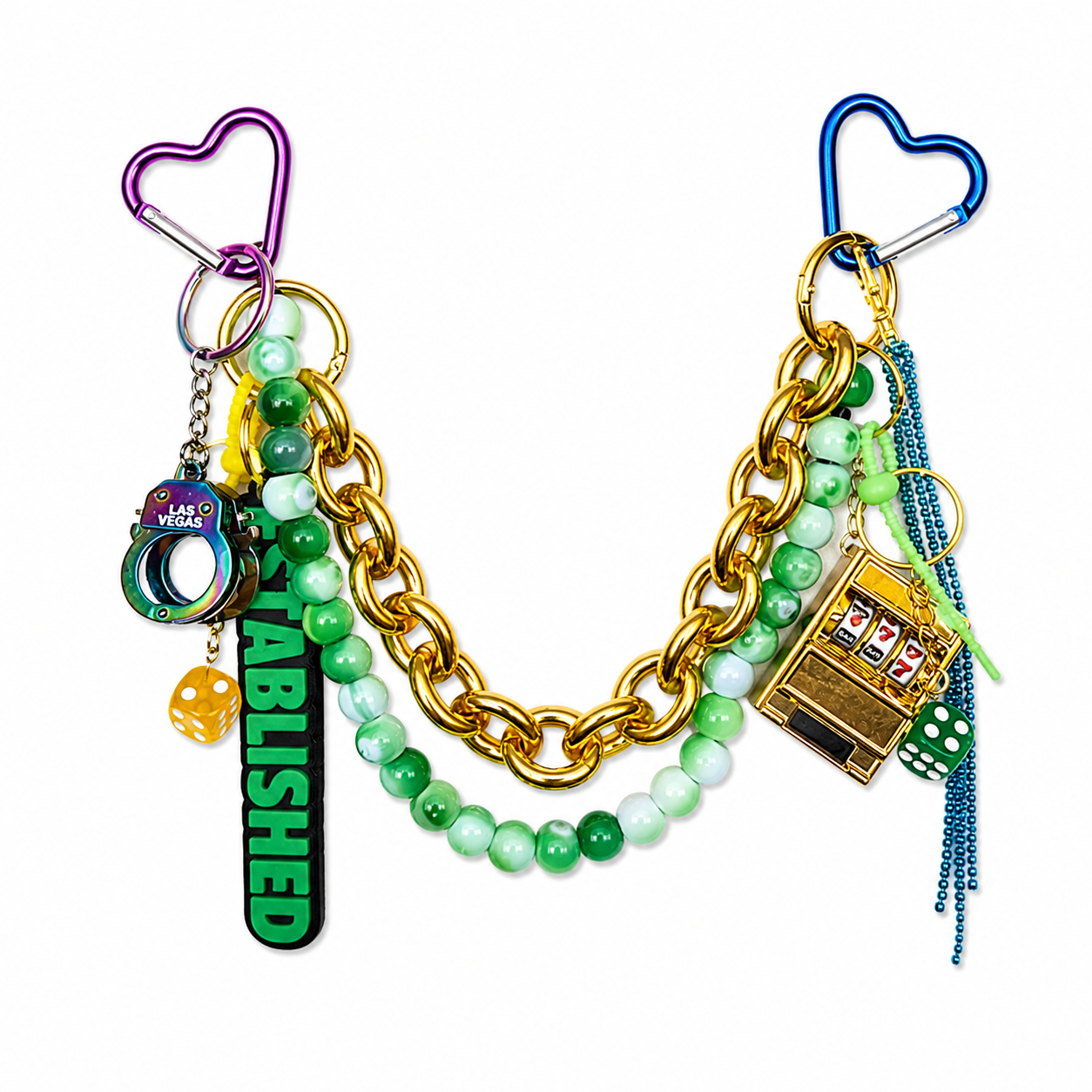 ESTABLISHED X STEPH METAL BAG CHAINZ