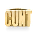 ESTABLISHED X STEPH METAL "CUNT" RING