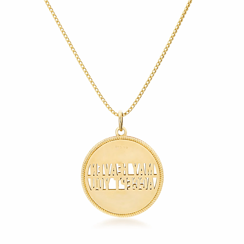 "MAY HEAVEN ACCEPT YOU" NECKLACE