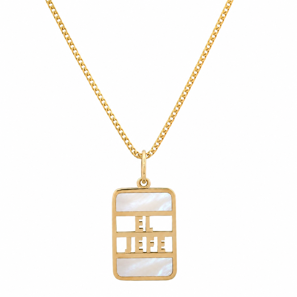 "EL JEFE" BANK NECKLACE