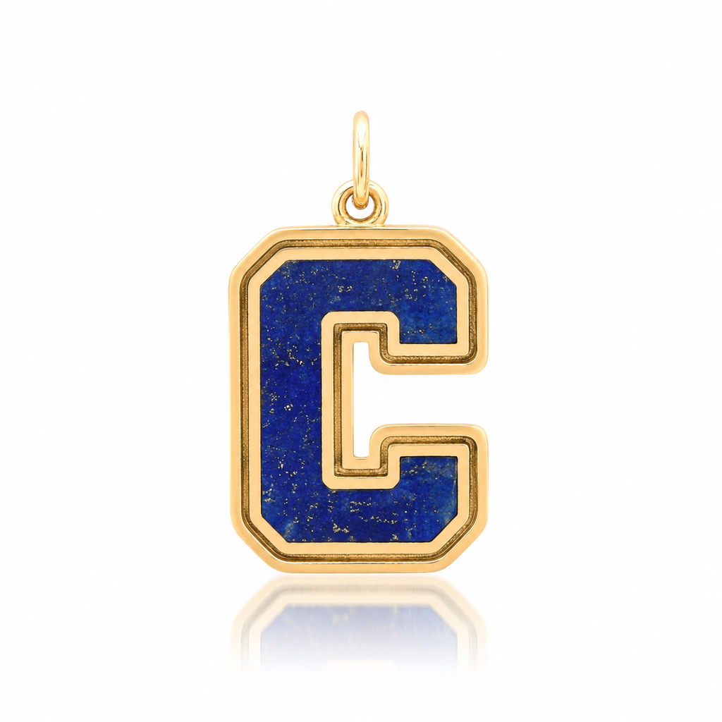 INITAL CHARM PENDANT NECKLACE