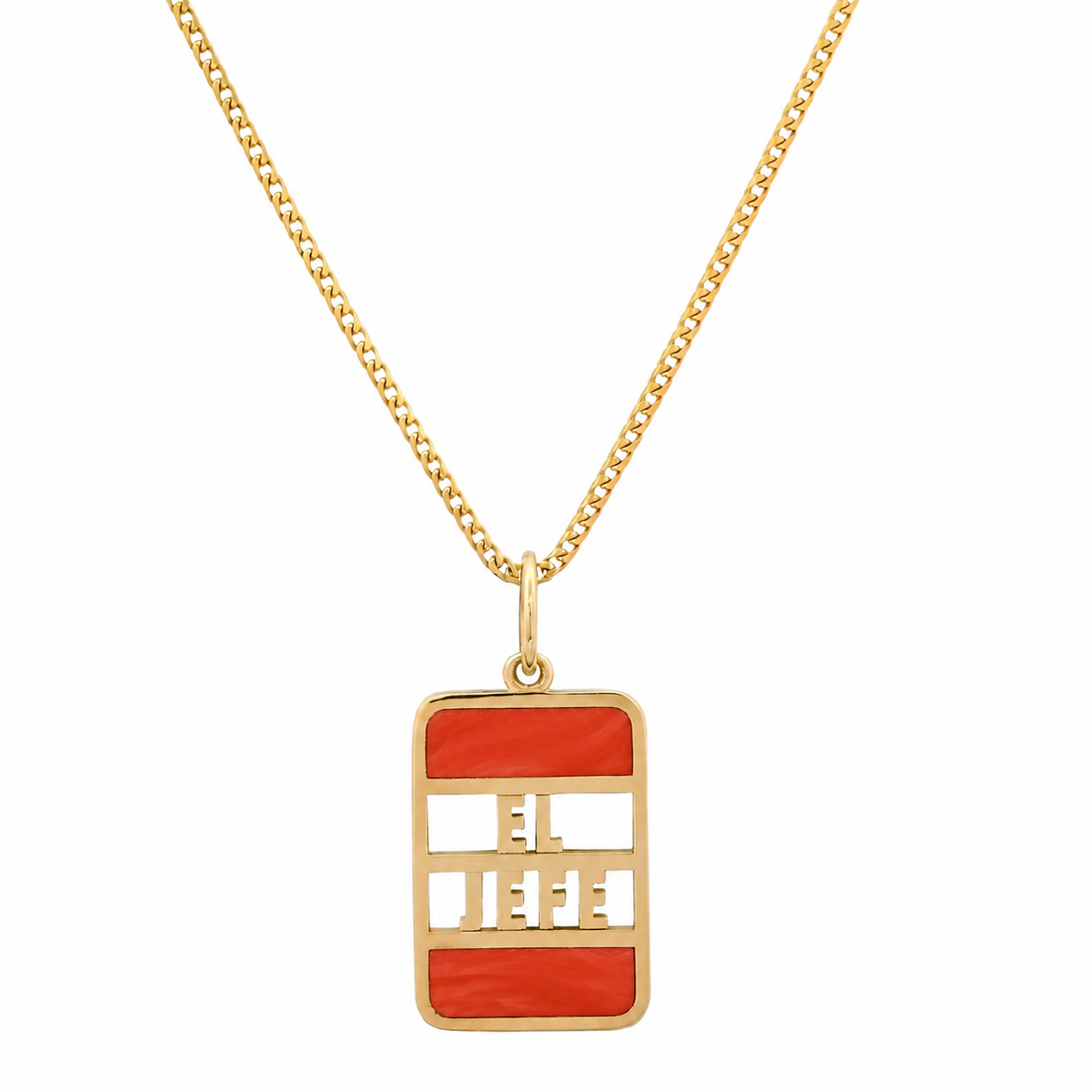 "EL JEFE" BANK NECKLACE