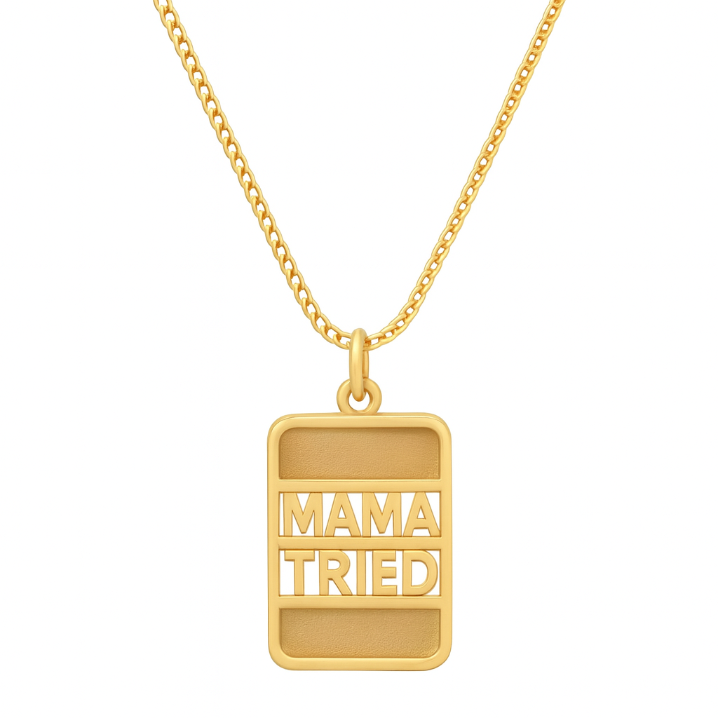 MAMA TRIED Bank Necklace