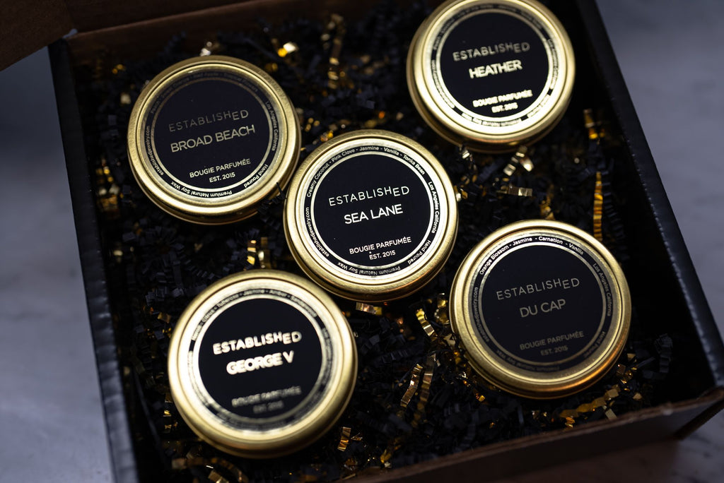 Travel Candle Sampler Box