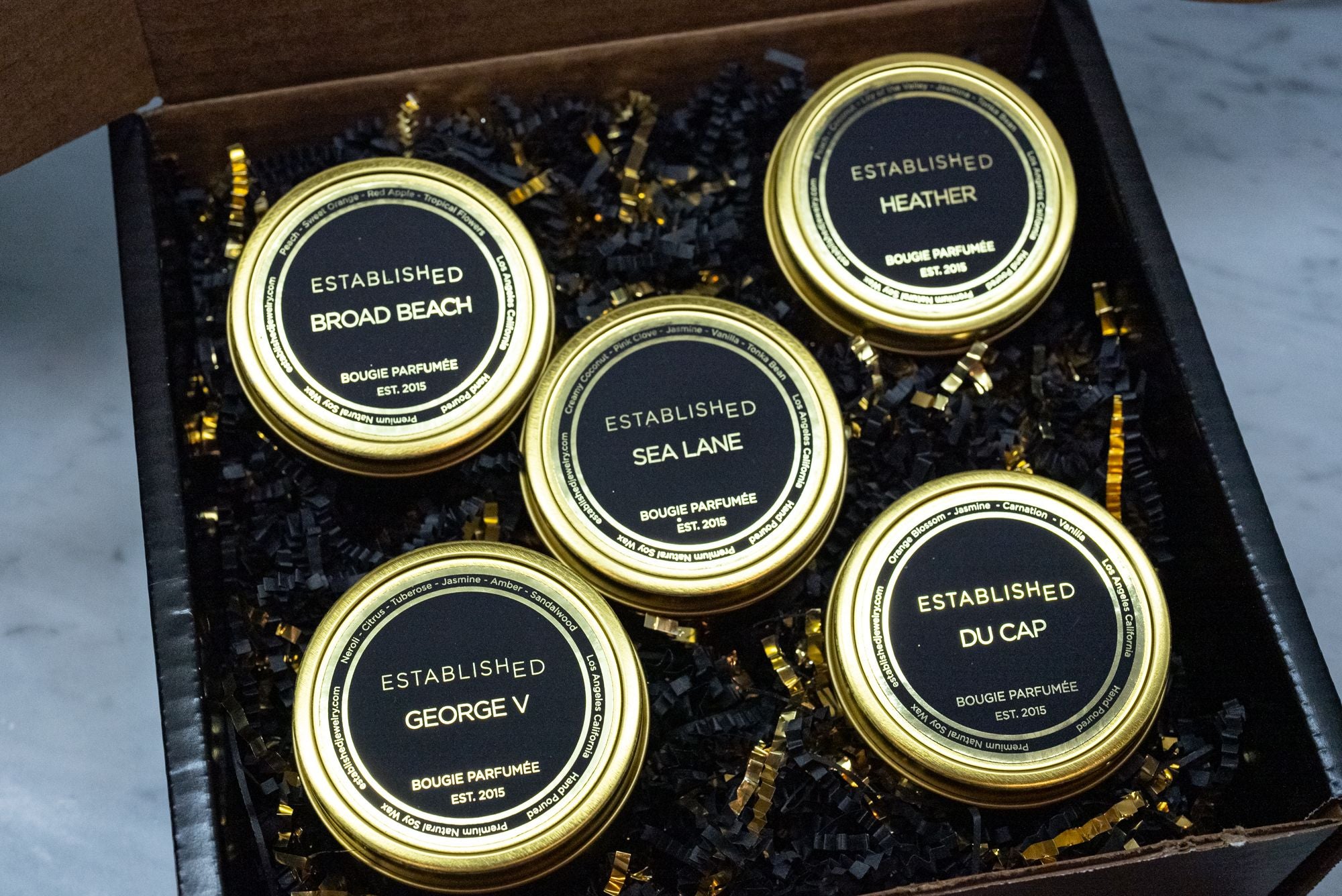 Travel Candle Sampler Box