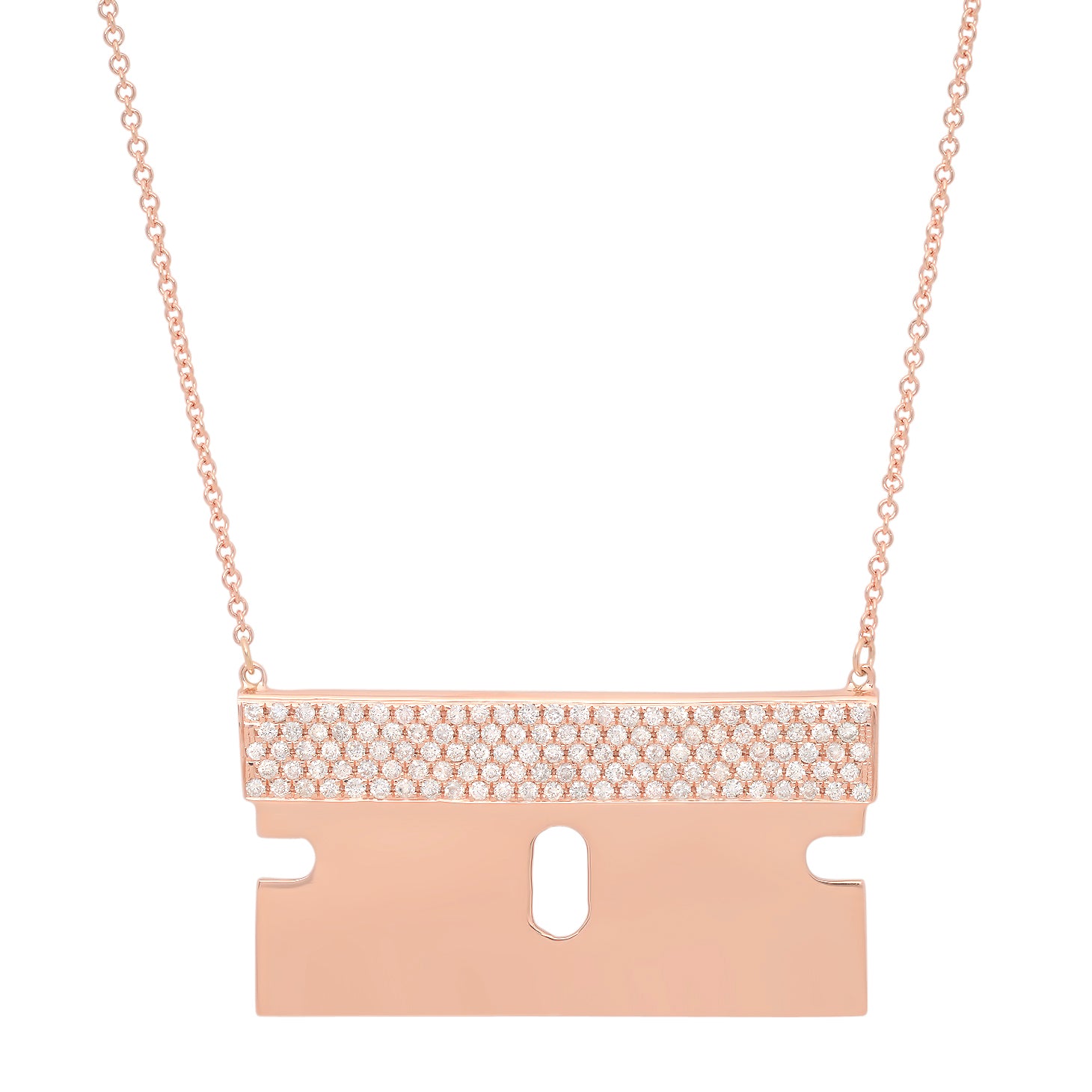 Razor Blade Necklace