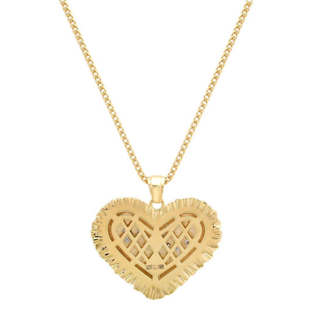 "VIXEN" PILLOW HEART NECKLACE