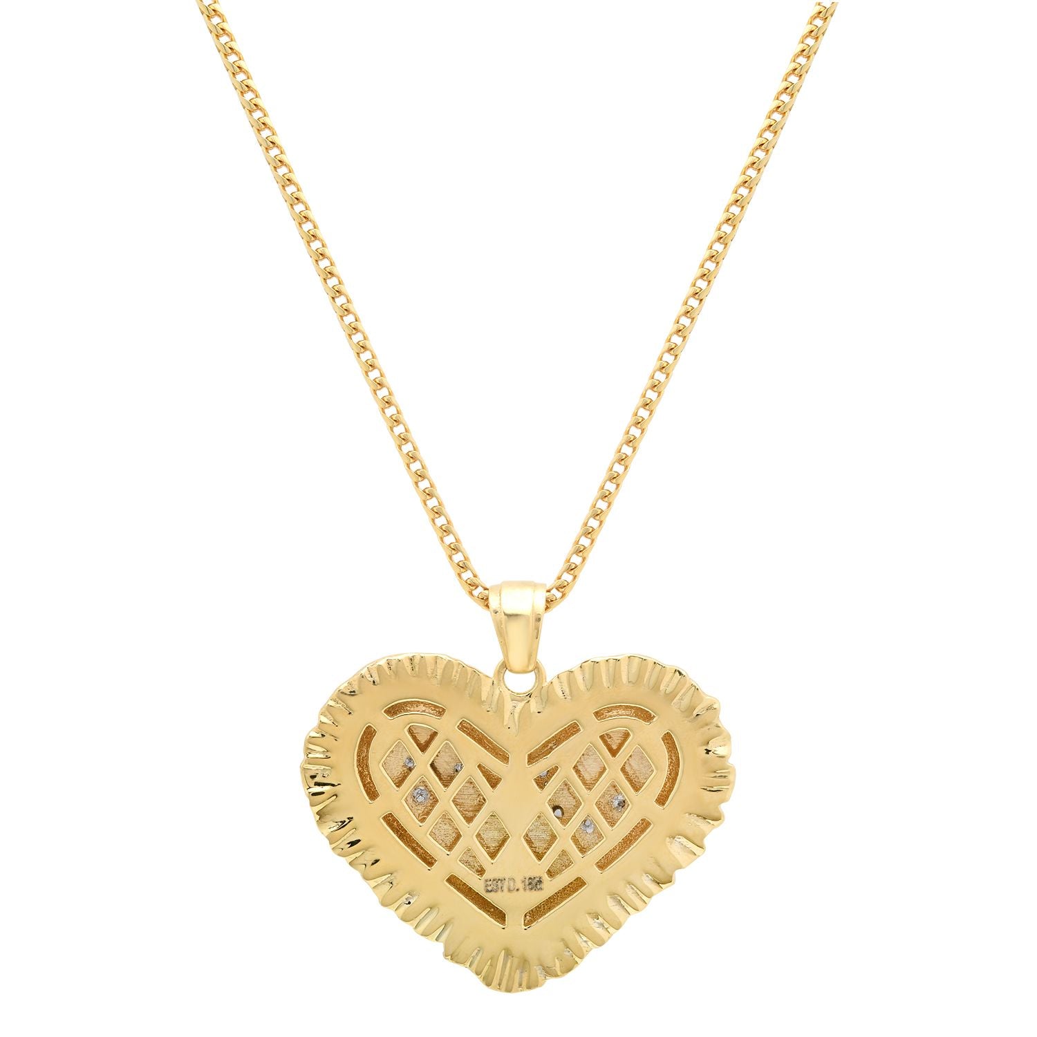 "VIXEN" PILLOW HEART NECKLACE