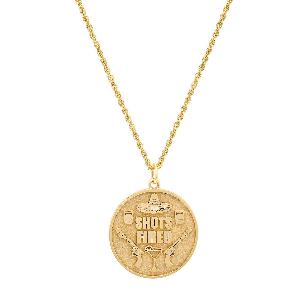 SHOTS FIRED NECKLACE