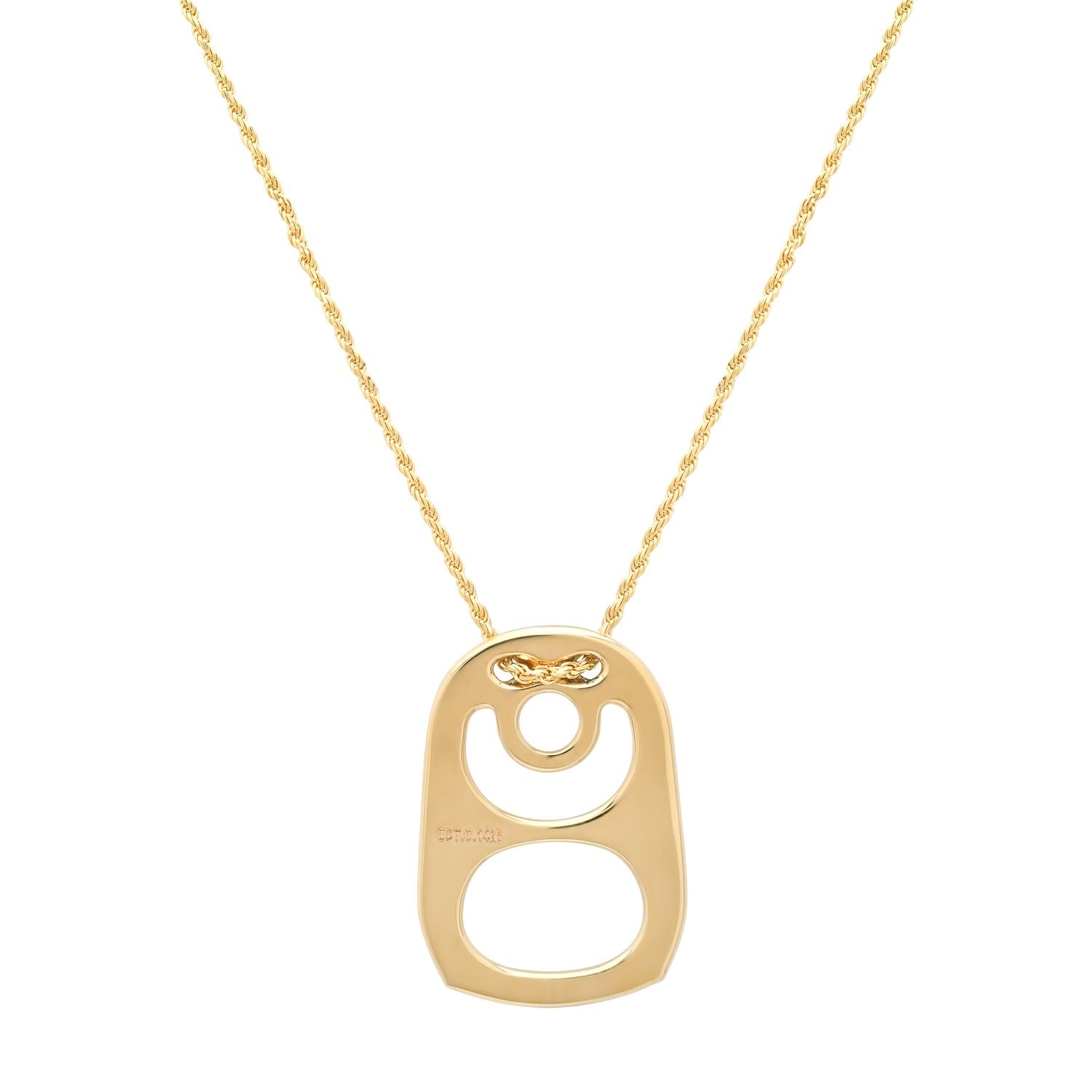 KISS TAB NECKLACE