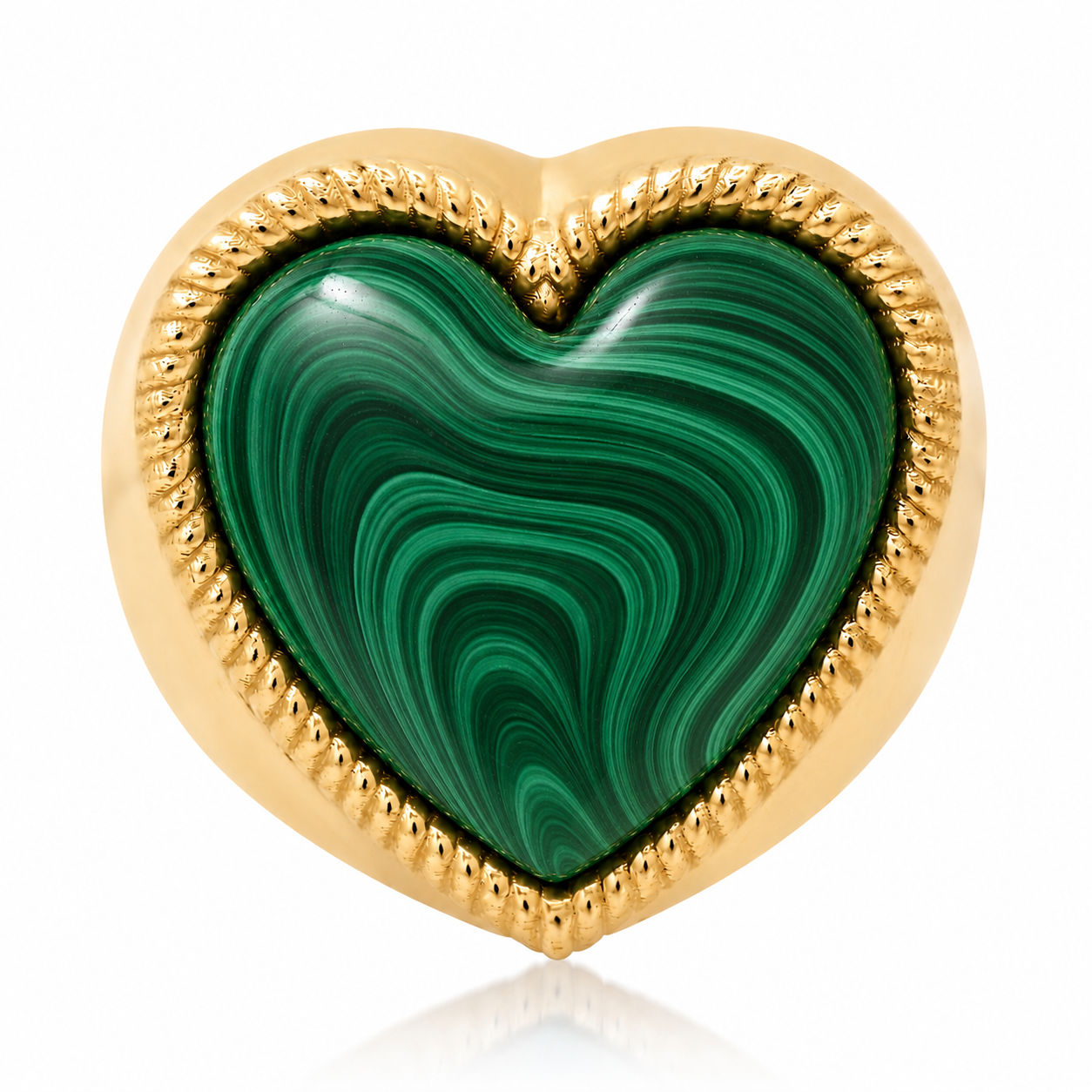 STONE HEART RING