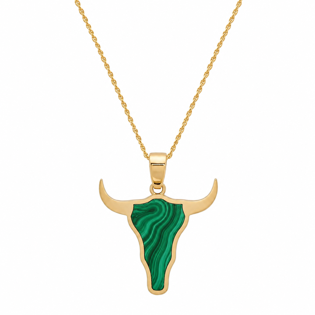 BULL HEAD NECKLACE