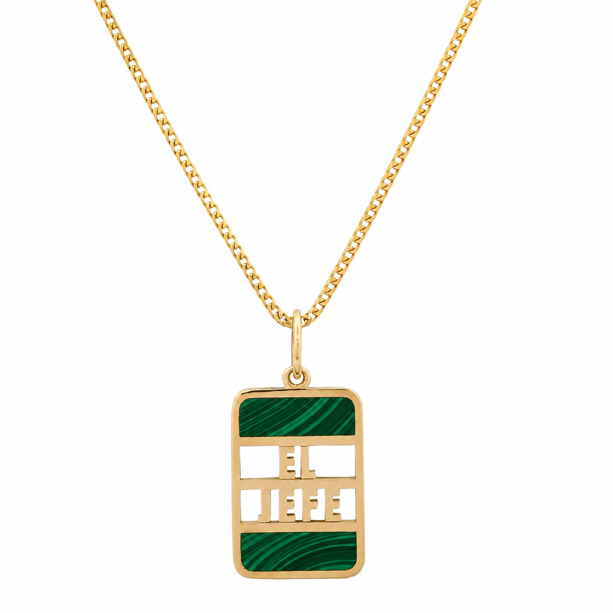 "EL JEFE" BANK NECKLACE