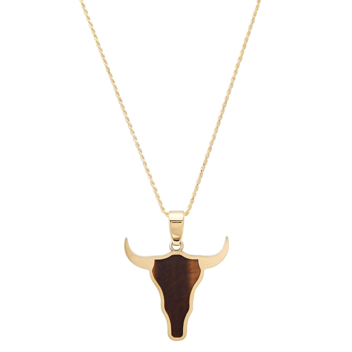 BULL HEAD NECKLACE