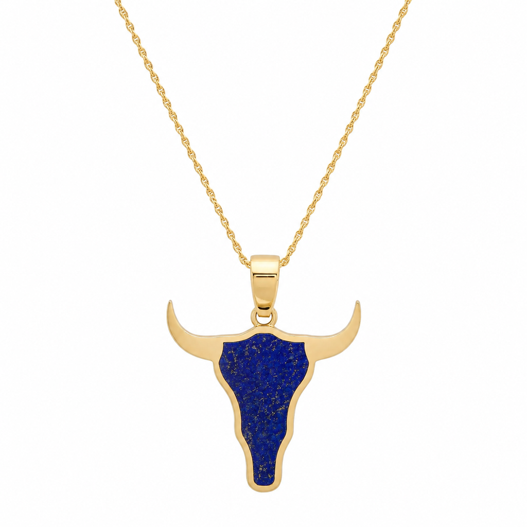BULL HEAD NECKLACE