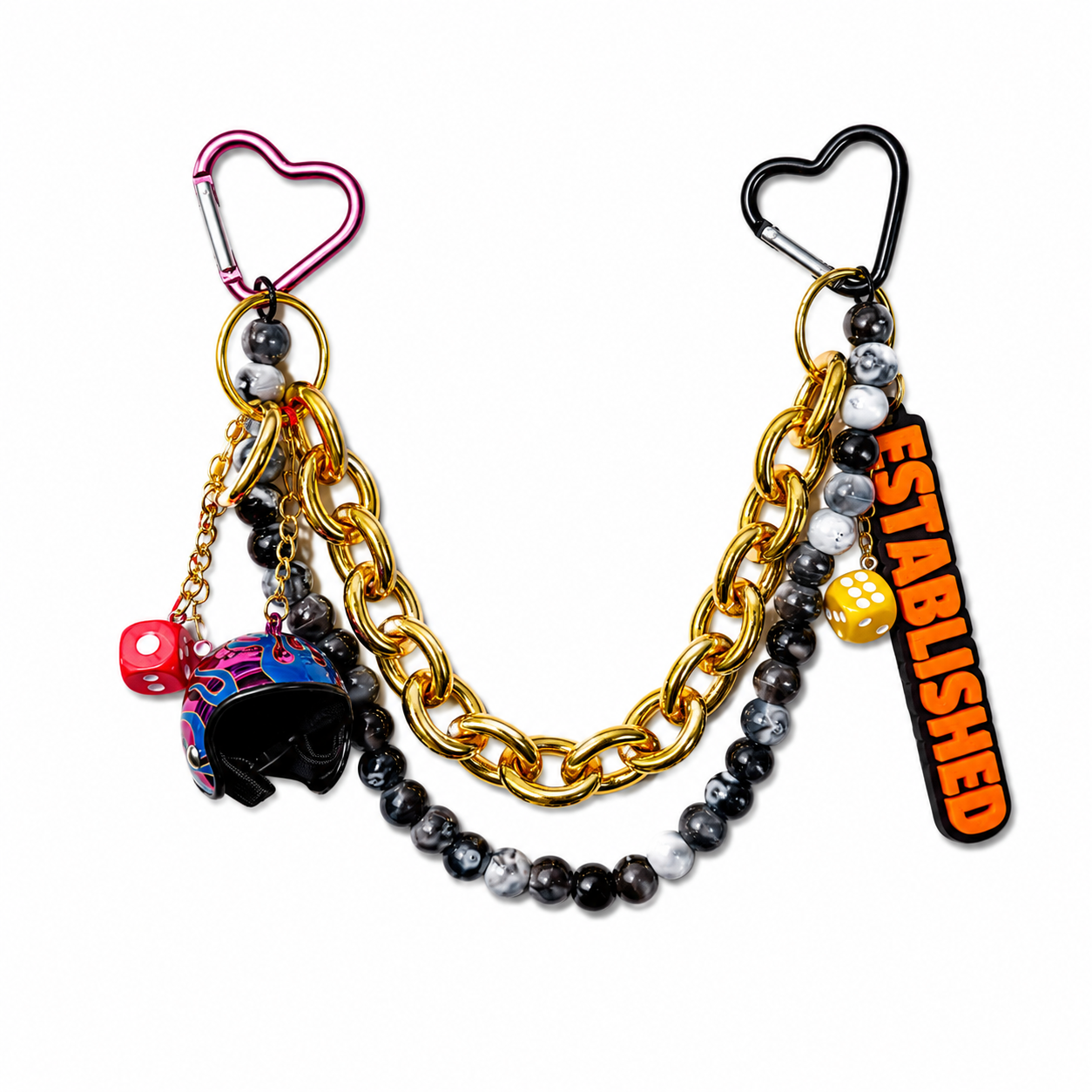 ESTABLISHED X STEPH METAL BAG CHAINZ