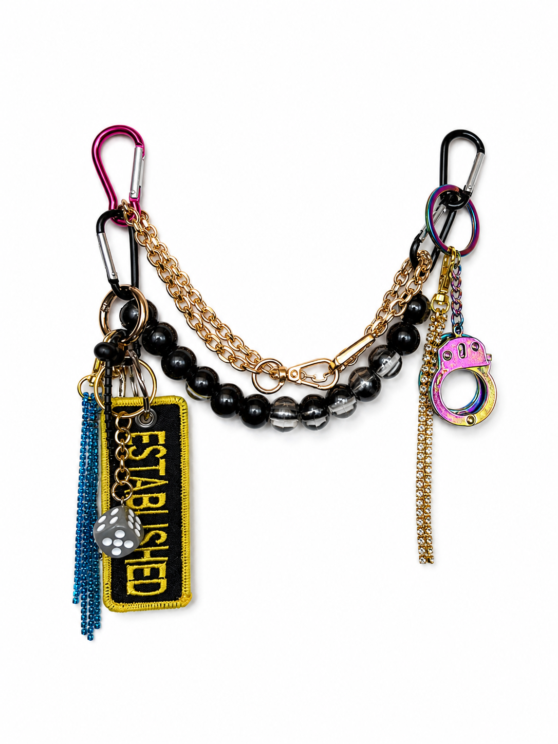 ESTABLISHED X STEPH METAL BAG CHAINZ