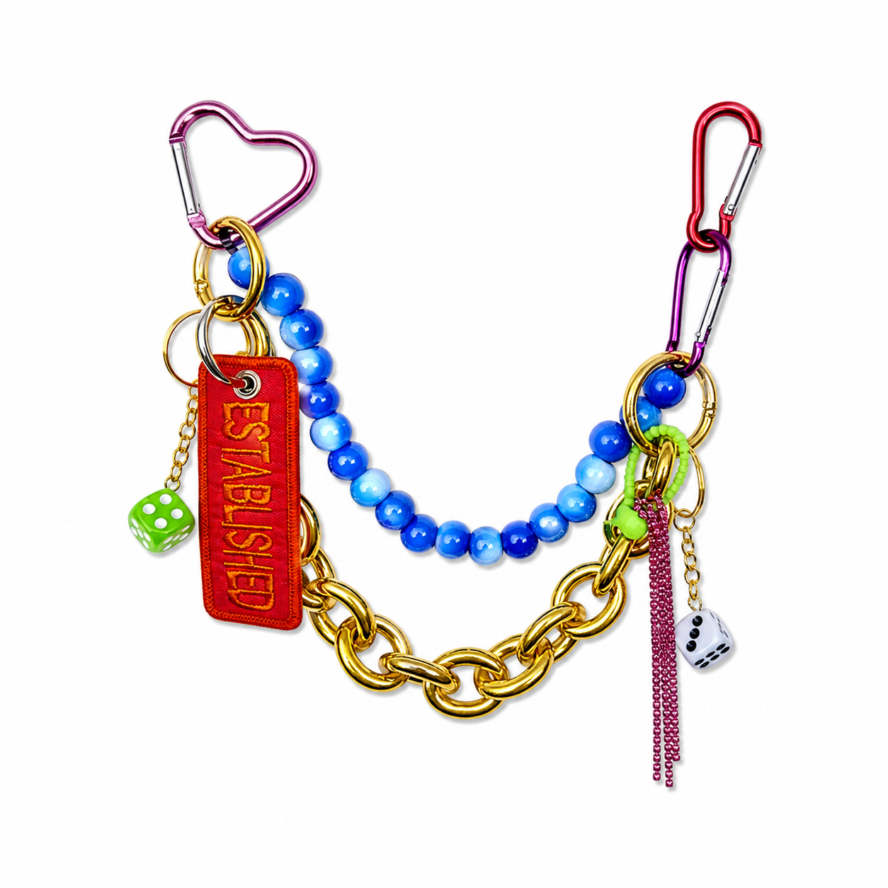 ESTABLISHED X STEPH METAL BAG CHAINZ
