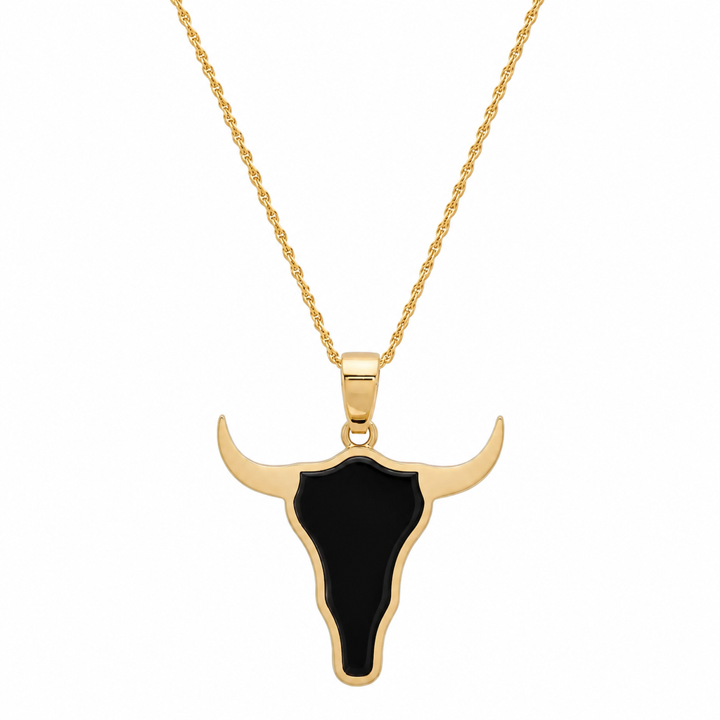 BULL HEAD NECKLACE