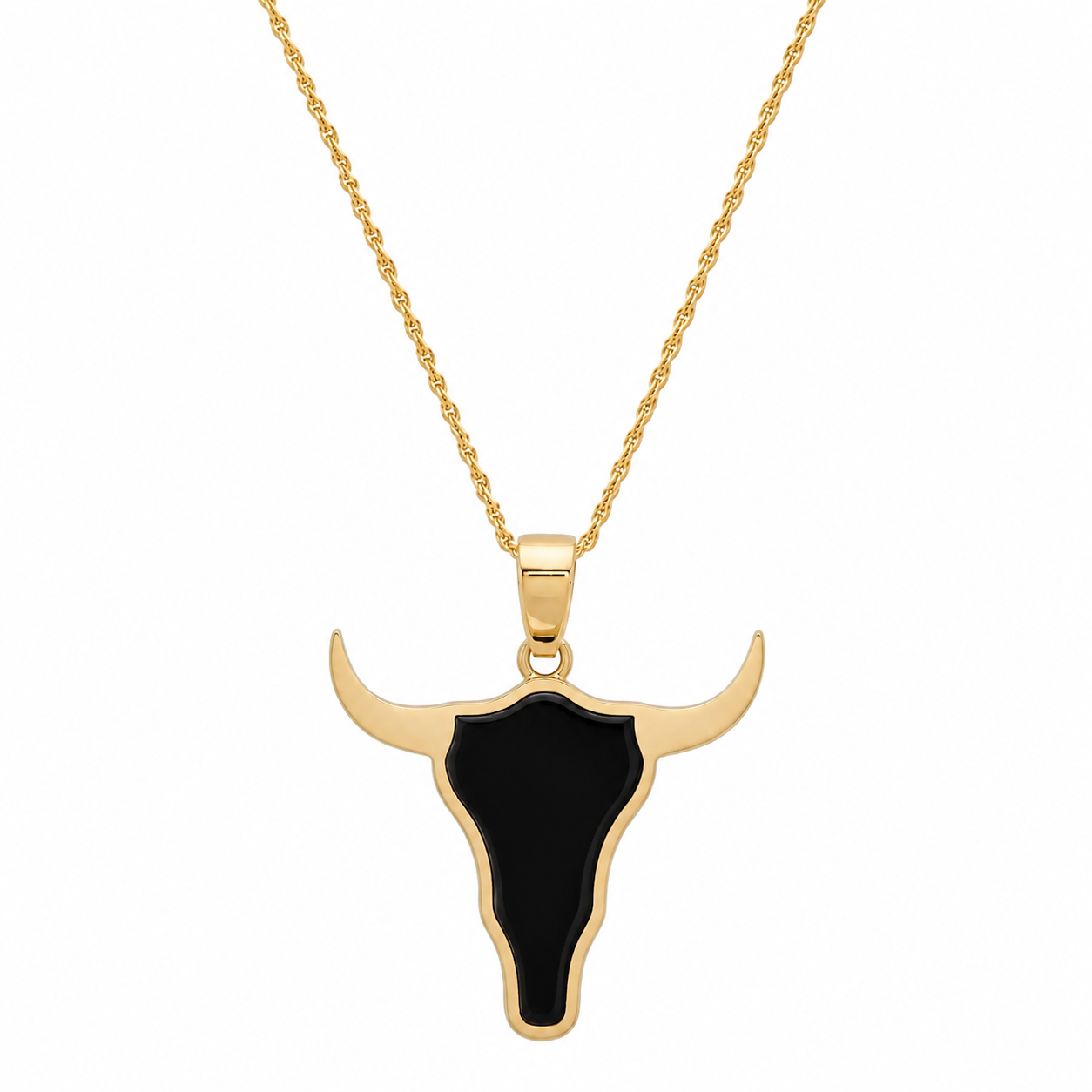 BULL HEAD NECKLACE