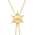 "MOST WANTED" SHERIFF BADGE BOLO