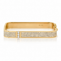 LOCKDOWN BANGLE WITH DIAMONDS