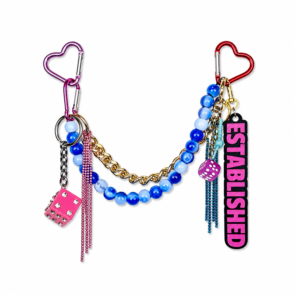 ESTABLISHED X STEPH METAL BAG CHAINZ