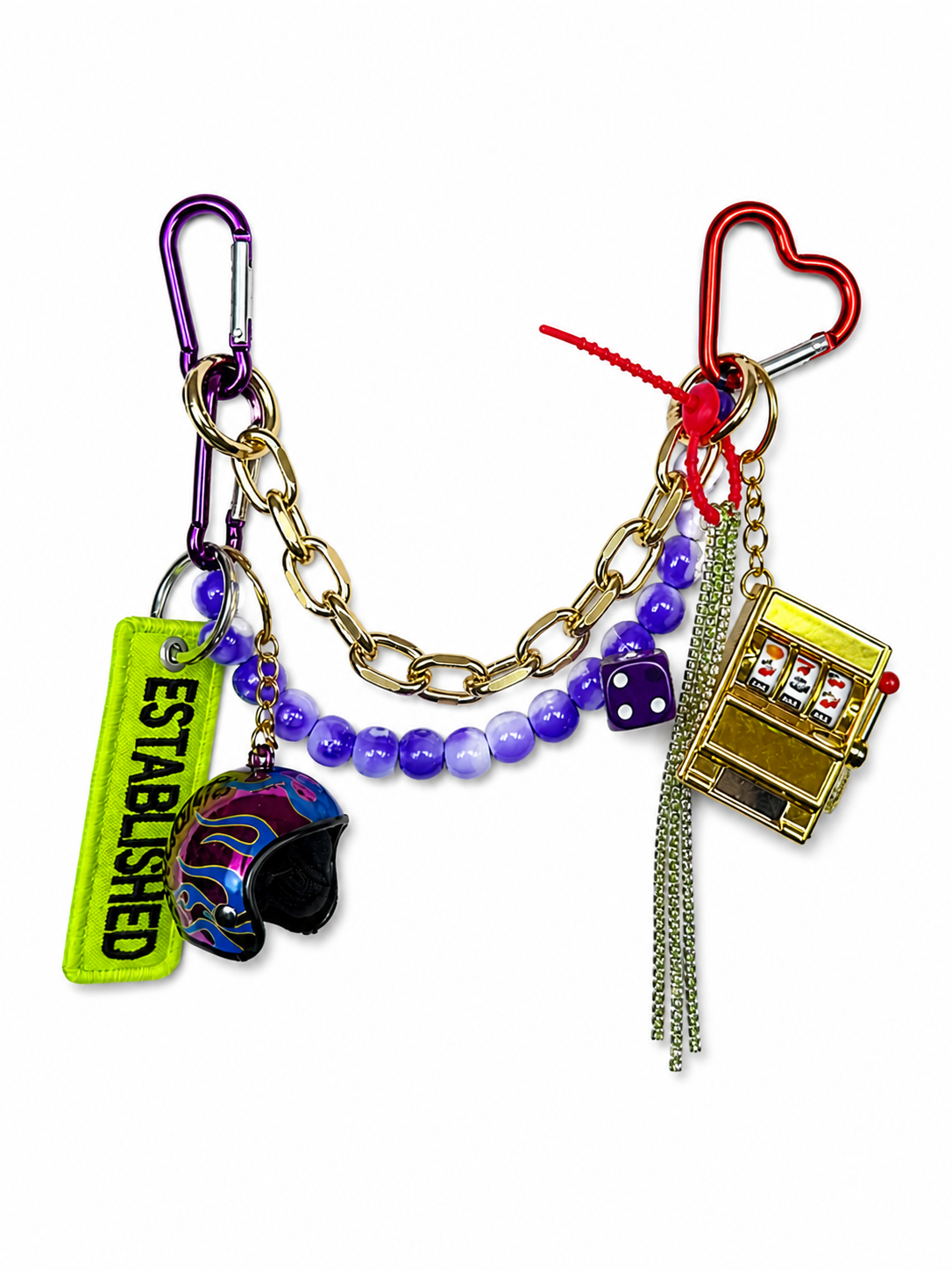 ESTABLISHED X STEPH METAL BAG CHAINZ