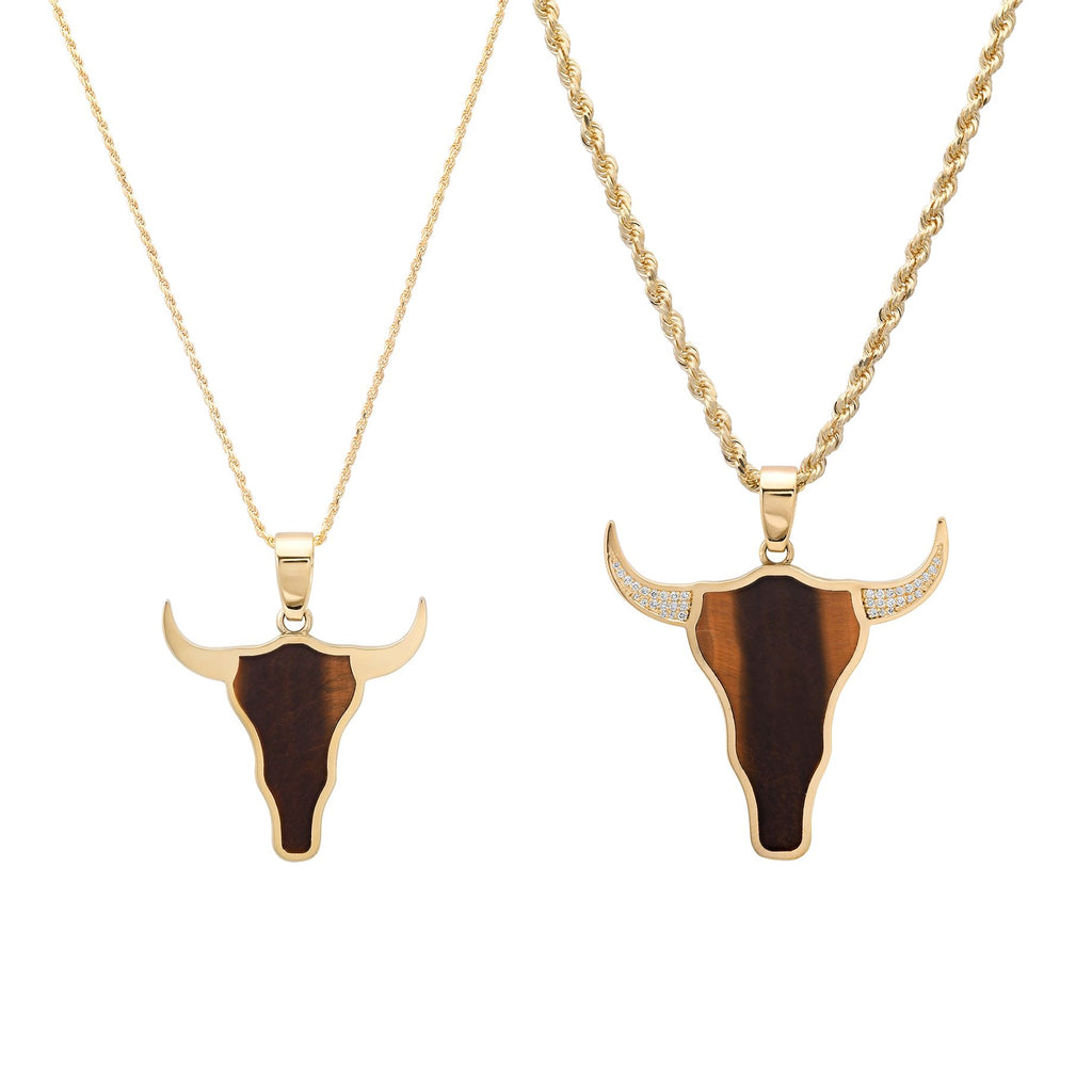 BULL HEAD NECKLACE
