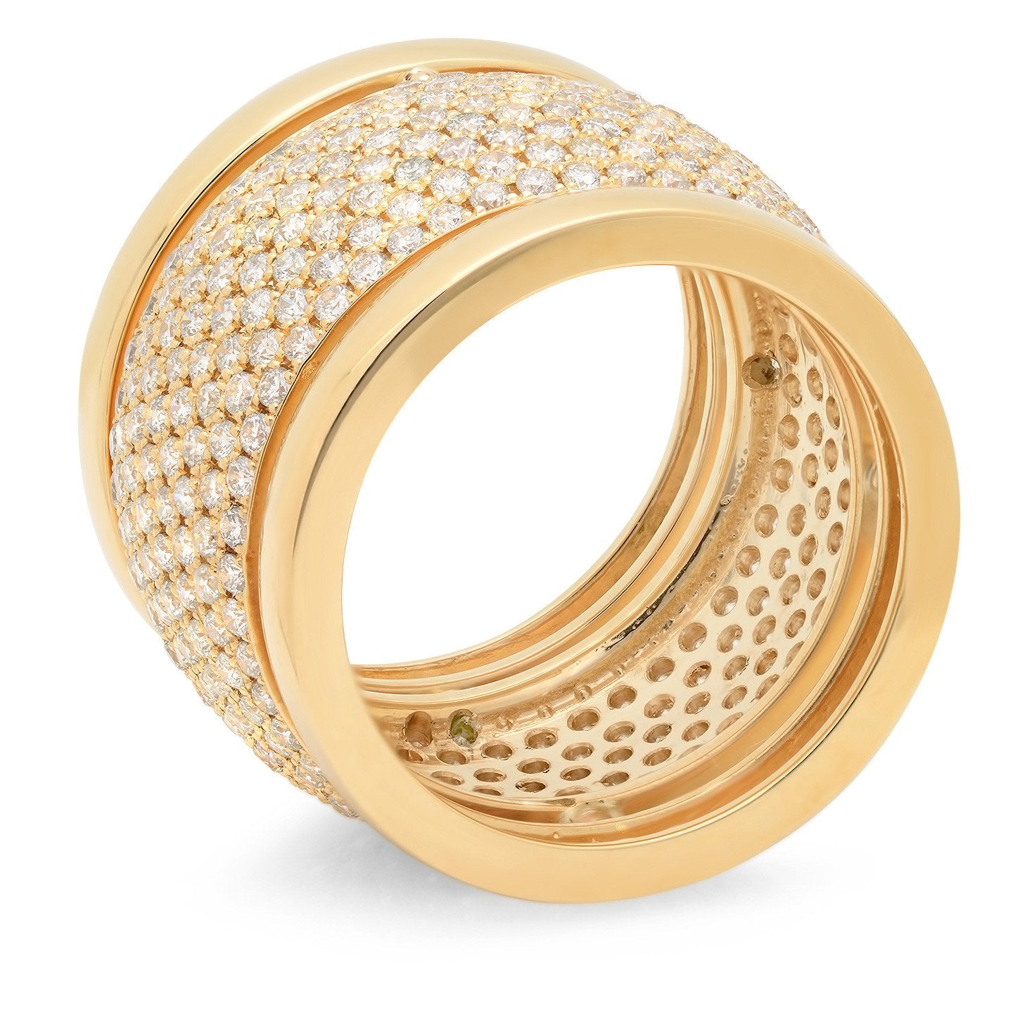 Trio Ring w/ Diamonds